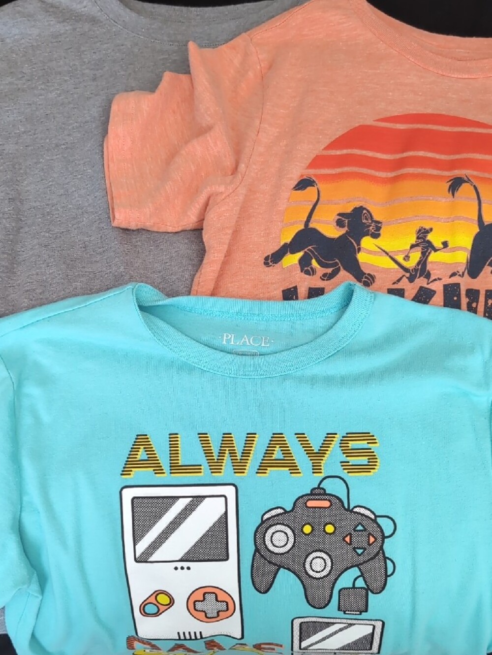 Mixed Boy's Tee Pack - Multi-Color Casual Shirts 15 Piece. - Picture 4 of 7